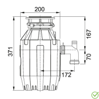 Drobilica franke-it smil 75 Drobilica franke-it smil 75