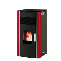 Peć na pelet alfa luca crvena