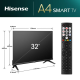 Tv led 32a4n led hd smart Tv led 32a4n led hd smart