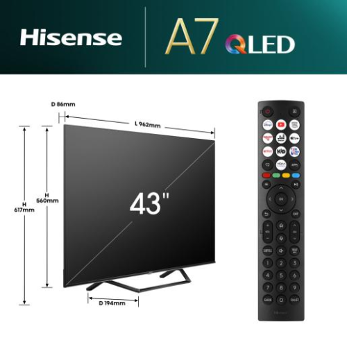 Tv qled 43a7nq 4k uhd smart Tv qled 43a7nq 4k uhd smart