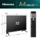 Tv led 32a4n led hd smart