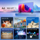 Tv led 40a4n fhd smart
