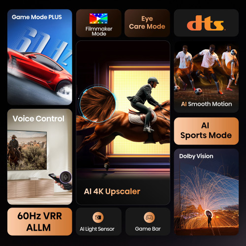 Tv led 55a6q 4k uhd smart