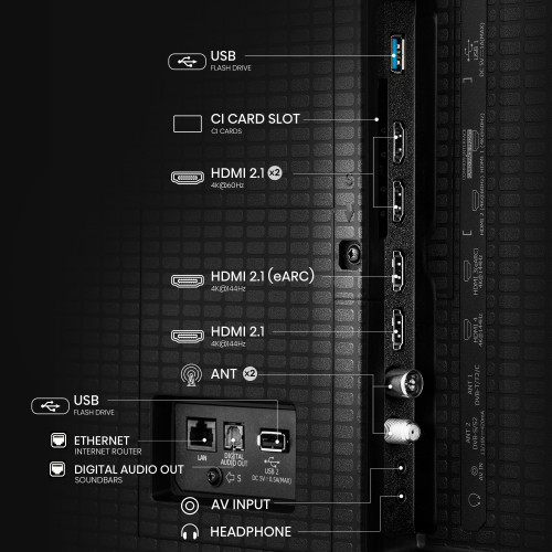 Tv led 55u7qf uled smart
