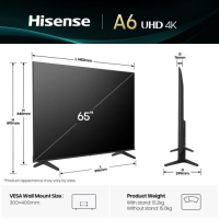 Tv led 65a6q 4k uhd smart