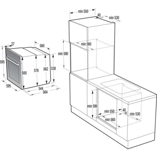 Ugradna rerna bo6735e02bkot Ugradna rerna bo6735e02bkot