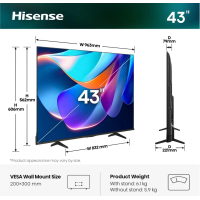 Tv led 43a6s