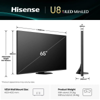 Tv led 65u8q