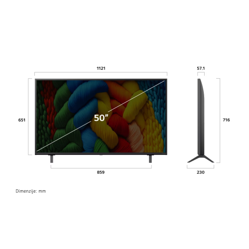 Tv led 50nano80a3b