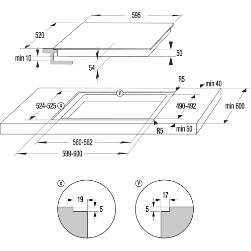 Ugradna ploca hi6442bscwf
