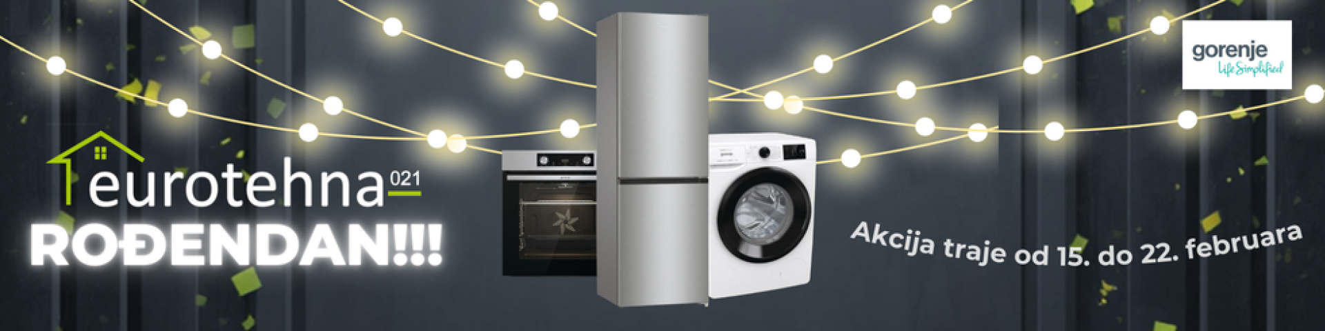 Eurotehna slavi -Vi štedite!