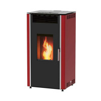 Pec na pelet luca 12 crvena